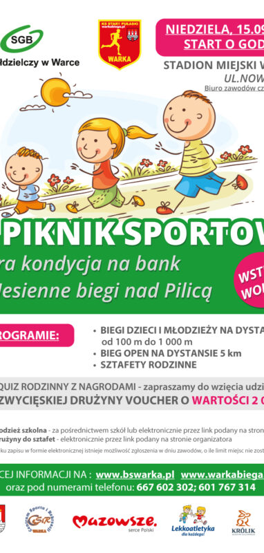 DOBRA KONDYCJA NA BANK! PIKNIK SPORTOWY